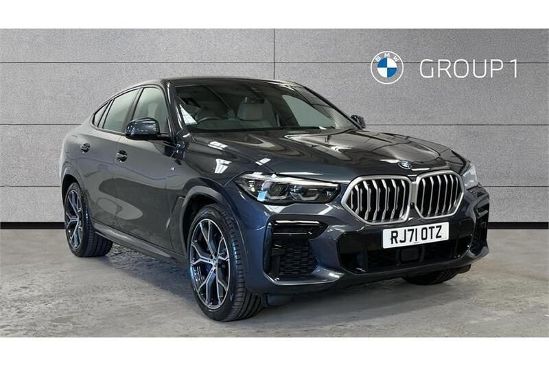 Grey Used 2022 BMW X6 M Sport SUV | £42,250 - Image 1/4