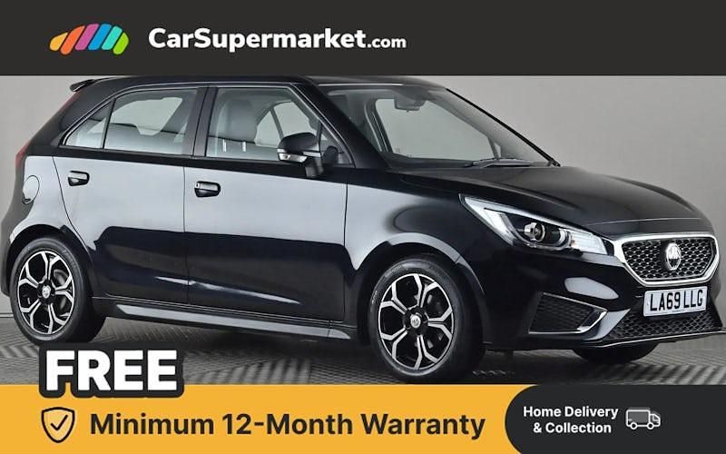 Used MG MG3 Exclusive 106 HP (77 kW) 2019 Black Hatchback