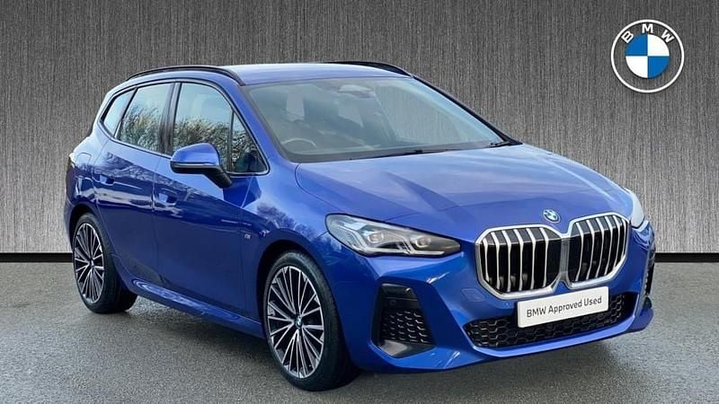 Used BMW 223 Active Tourer M Sport 215 HP (158 kW) 2023 Blue MPV