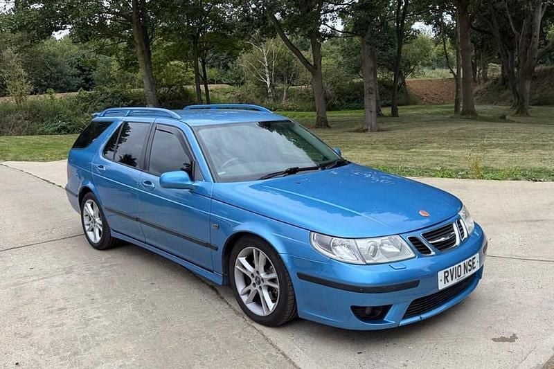 Used Saab 9-5 Aero 2010 Blue Estate