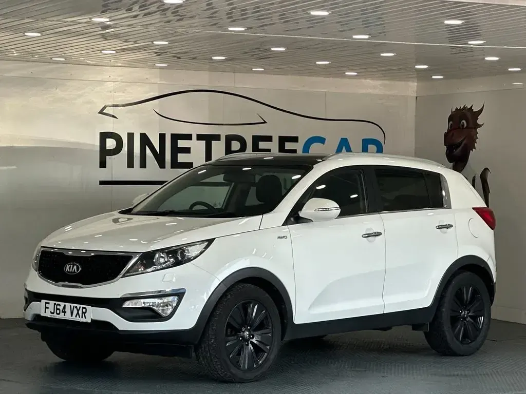 Used Kia Sportage 134 HP (98 kW) 2014 White SUV
