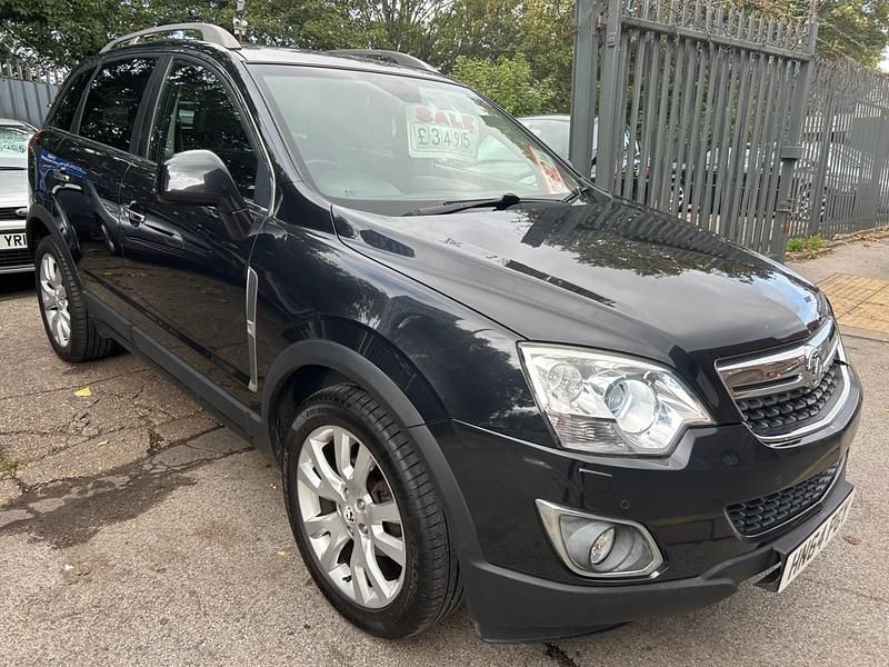 Black Used 2014 Vauxhall Antara SUV | £3,495 (Good price) - Image 1/4
