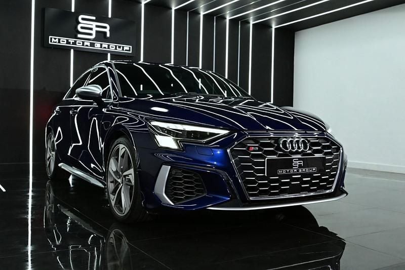 Used Audi S3 Comfort 310 HP (228 kW) 2021 Blue Sedan