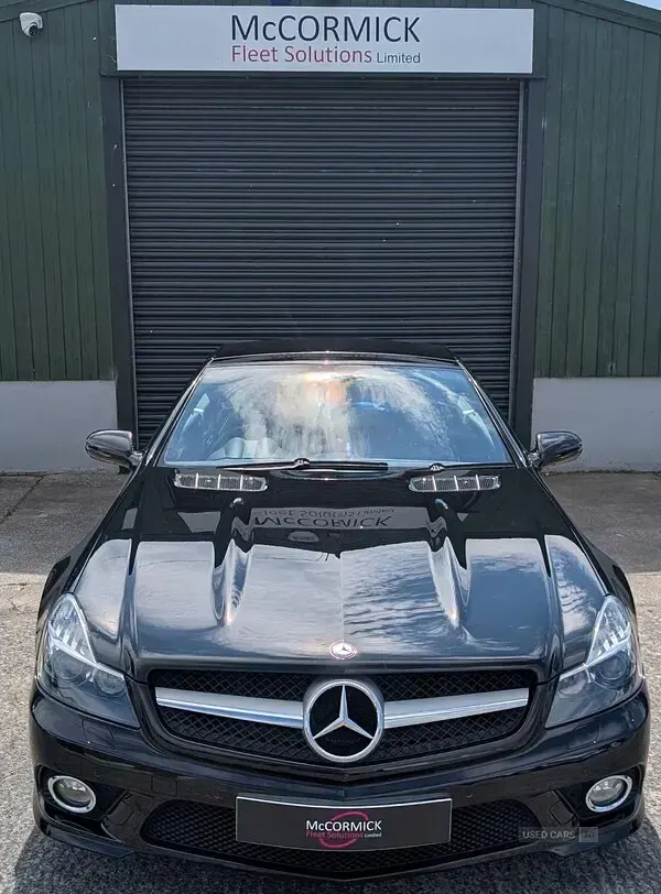 Used Mercedes SL500 2008 Black Cabriolet