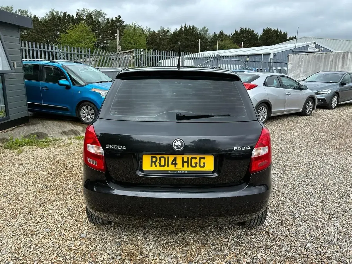 Used Skoda Fabia SE 2014 Black Hatchback
