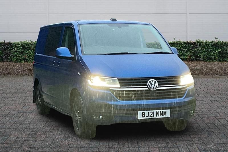 Blue Used 2021 VW Transporter Highline Van | £34,999 (Expensive) - Image 1/4