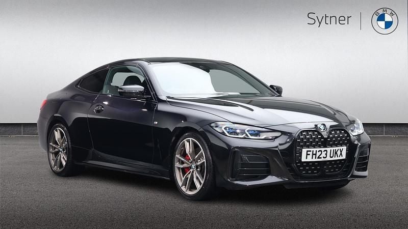 Black Used 2023 BMW M440 Comfort Edition Sedan | £33,000 (Good price) - Image 1/4