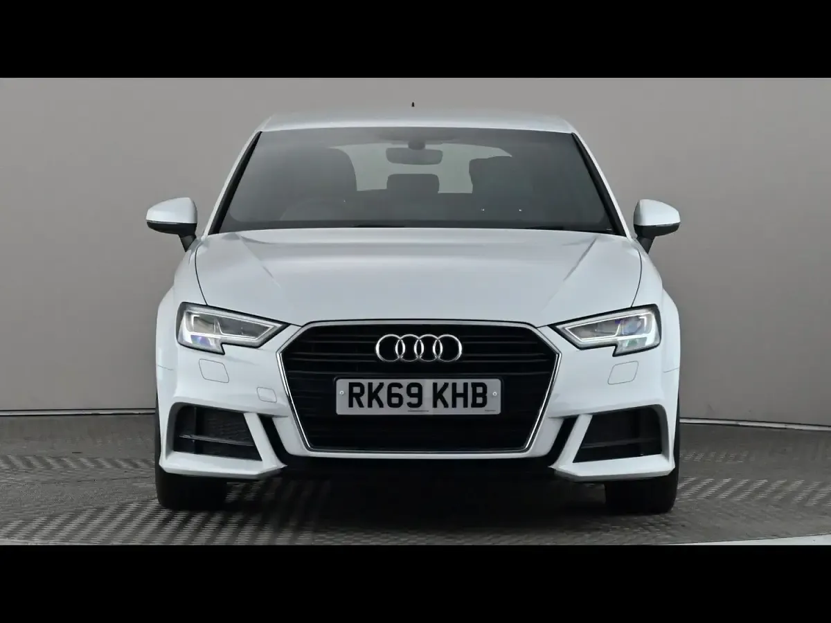 Used Audi A3 S-Line 2019 White Sedan