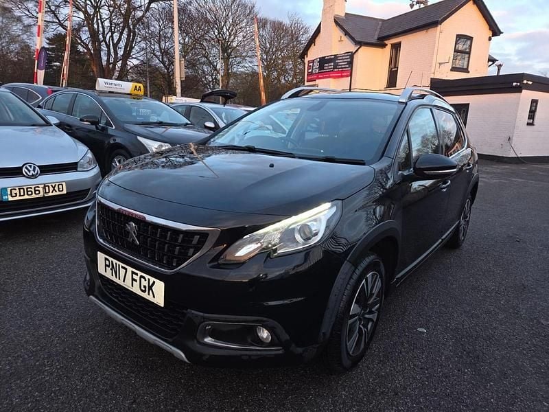 Black Used 2017 Peugeot 2008 Allure SUV | £6,250 (Good price) - Image 1/4