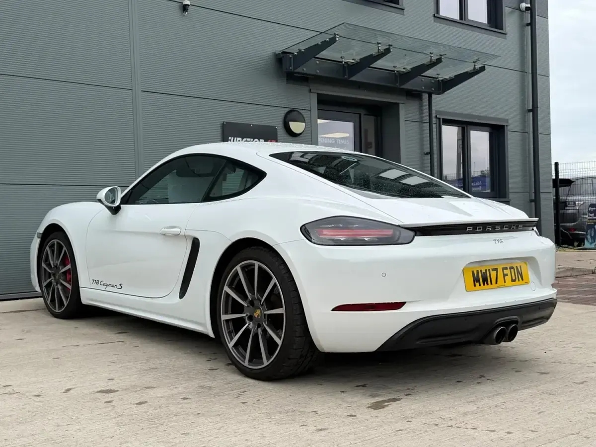 Used Porsche Cayman 2017 White Coupe