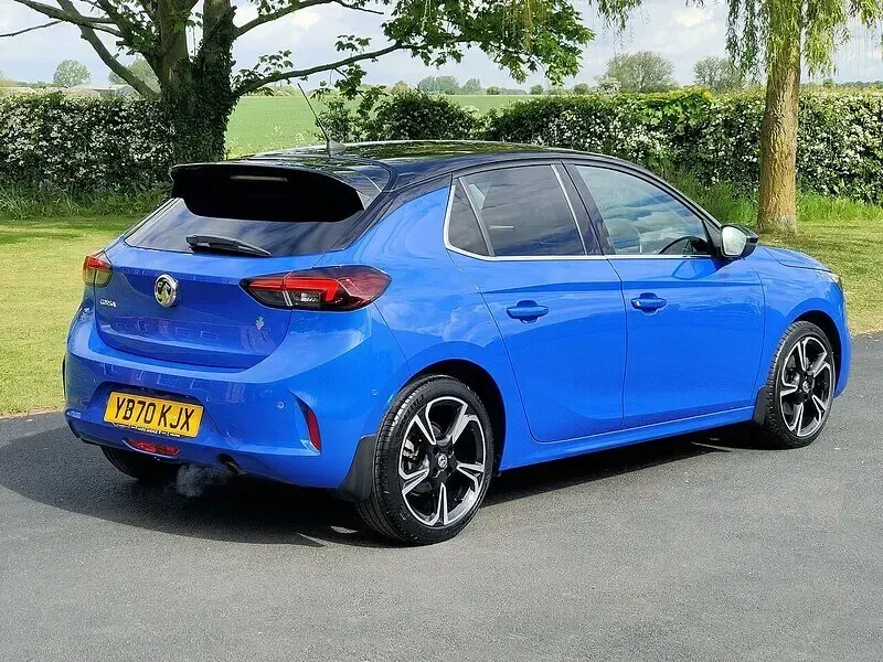 Used Vauxhall Corsa Ultimate 100 HP (73 kW) 2020 Blue Hatchback