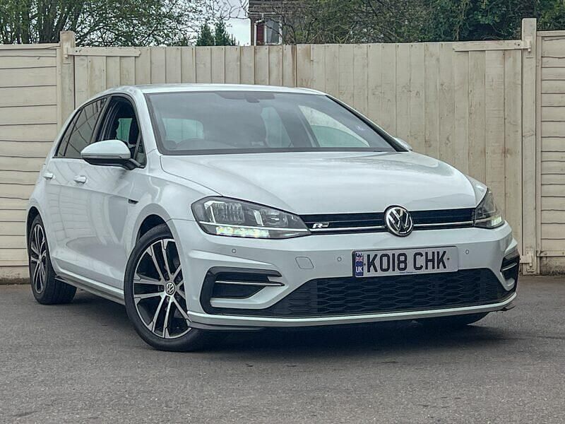 Used VW Golf VII R-line 150 HP (110 kW) 2018 White Hatchback