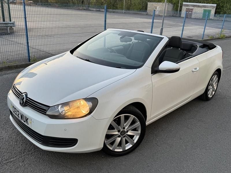 Usado VW Golf Cabriolet SE 105 HP (77 kW) 2012 Branco Cabrios
