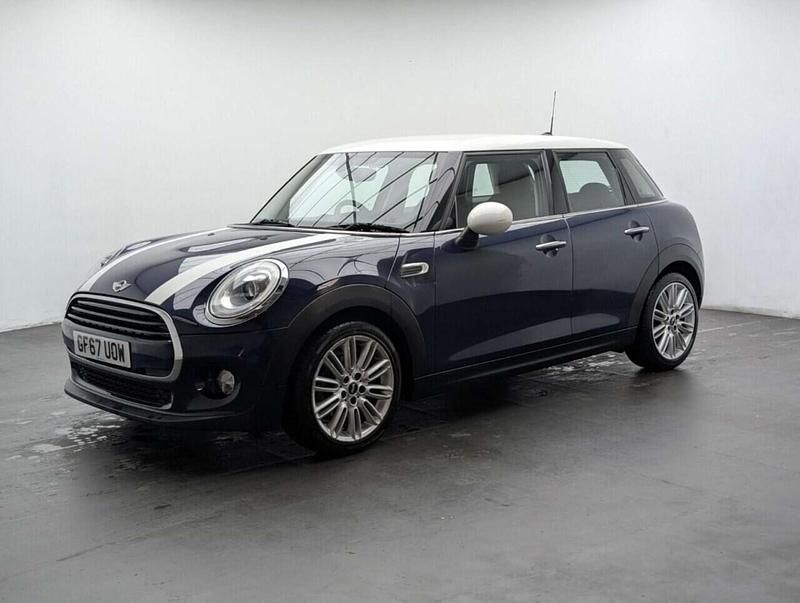 Usado Mini Cooper Hatch 136 HP (100 kW) 2017 Azul Citadino