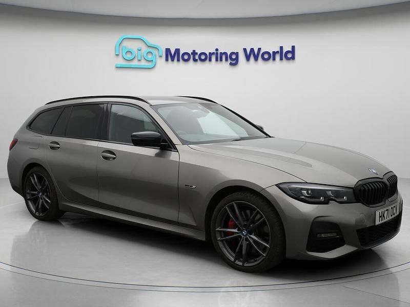 Grey Used 2021 BMW 330e M Sport Estate | £18,000 (Expensive) - Image 1/4