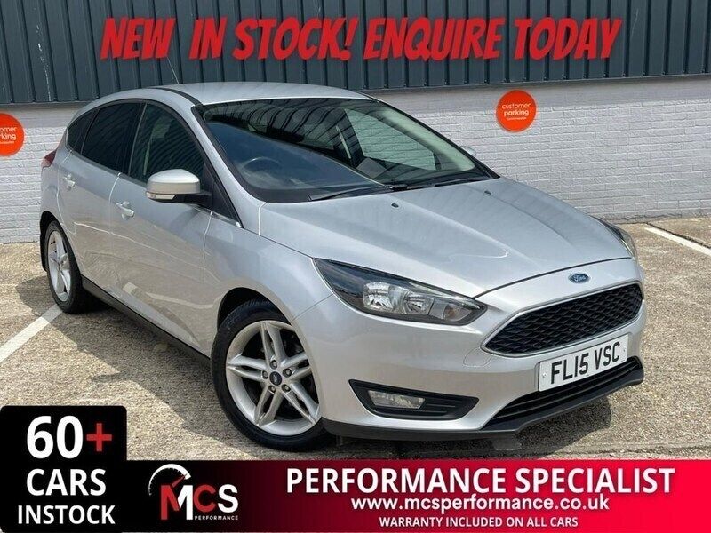 Silver Used 2015 Ford Focus Zetec Hatchback | £4,000 (A bit pricey) - Image 1/3