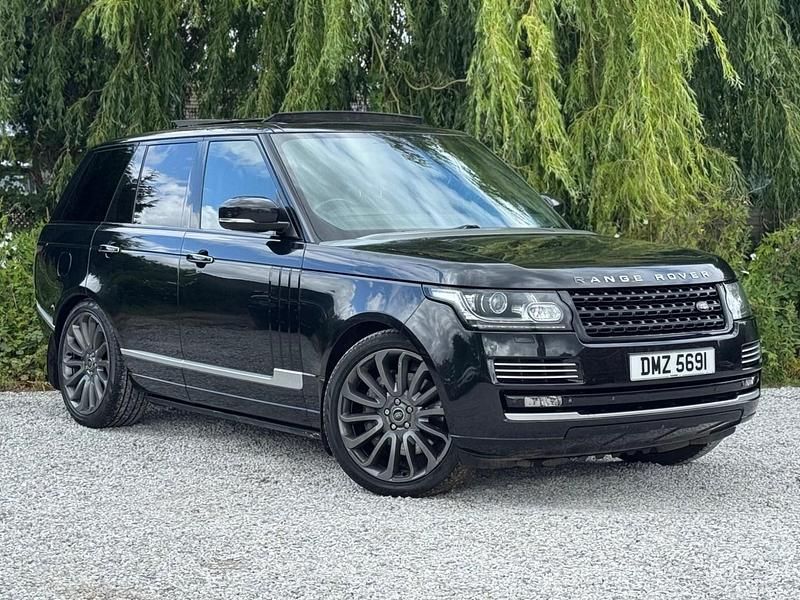 Black Used 2013 Land Rover Range Rover Autobiography SUV | £12,999 (Expensive) - Image 1/4