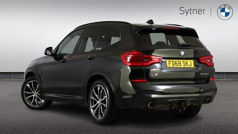 Used BMW X3 M Sport 261 HP (191 kW) 2019 Black SUV