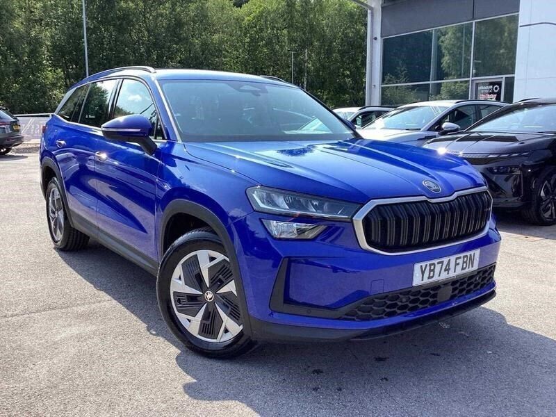 Blue Used 2024 Skoda Kodiaq SE SUV | £33,495 (A bit pricey) - Image 1/4