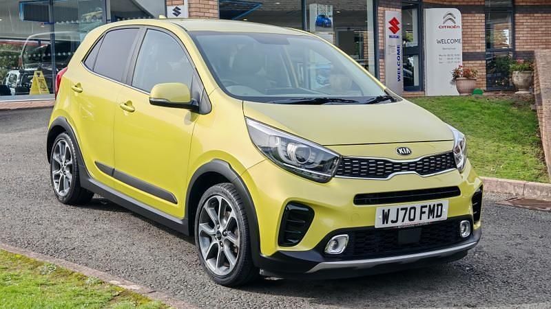 Green Used 2020 Kia Picanto X-Line Hatchback | £10,495 (A bit pricey) - Image 1/4