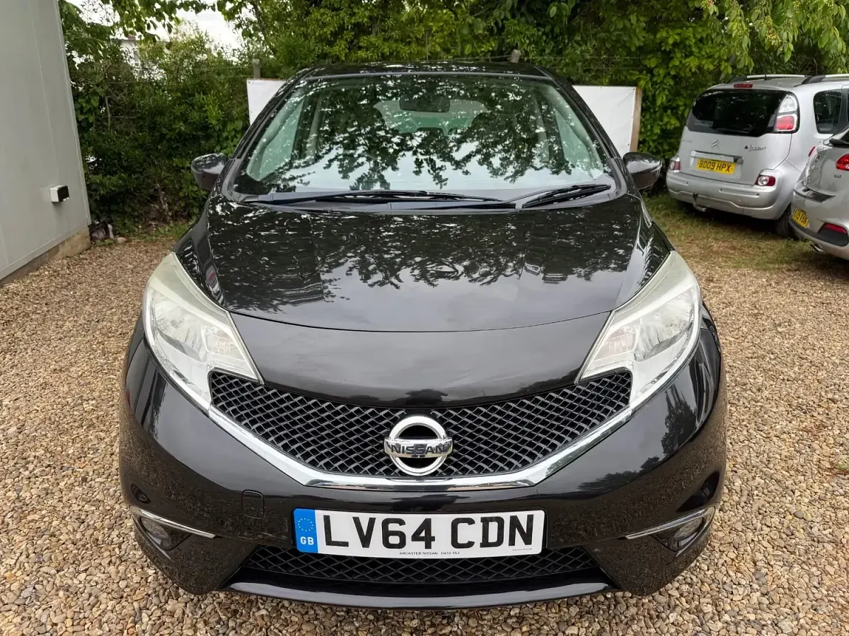 Used Nissan Note S 98 HP (72 kW) 2014 Black Hatchback