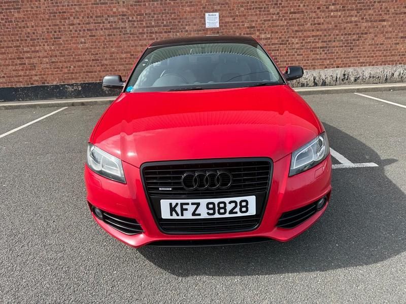 Used Audi A3 Black Edition 200 HP (147 kW) 2011 Red Hatchback
