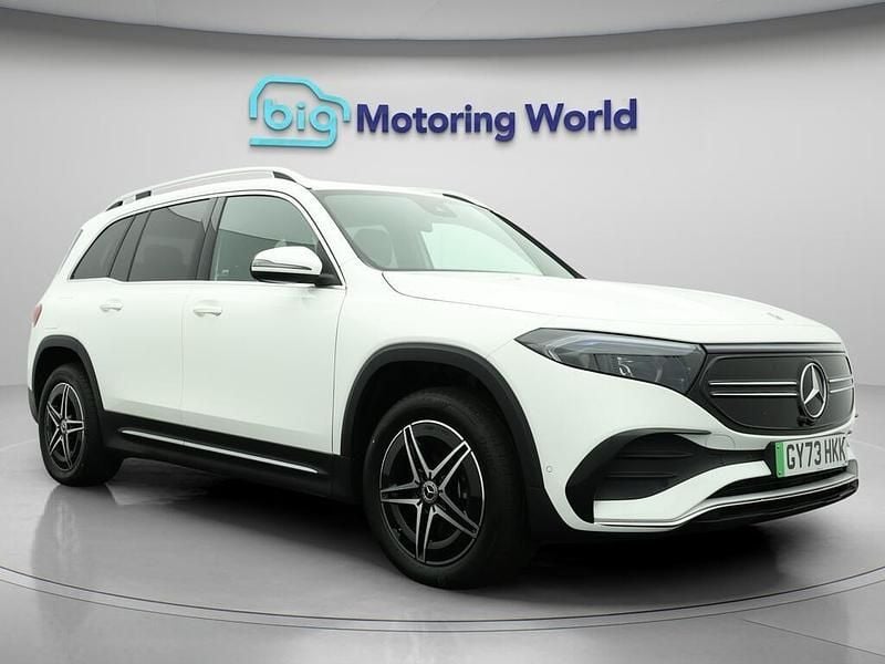 White Used 2023 Mercedes EQB300 AMG line SUV | £26,500 (Fair price) - Image 1/4