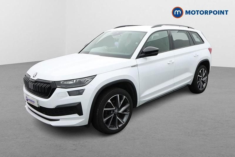 Used Skoda Kodiaq SportLine 2022 White SUV