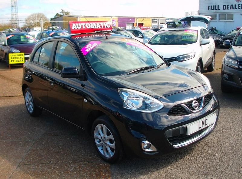 Used Nissan Micra Acenta 80 HP (58 kW) 2016 Black Hatchback