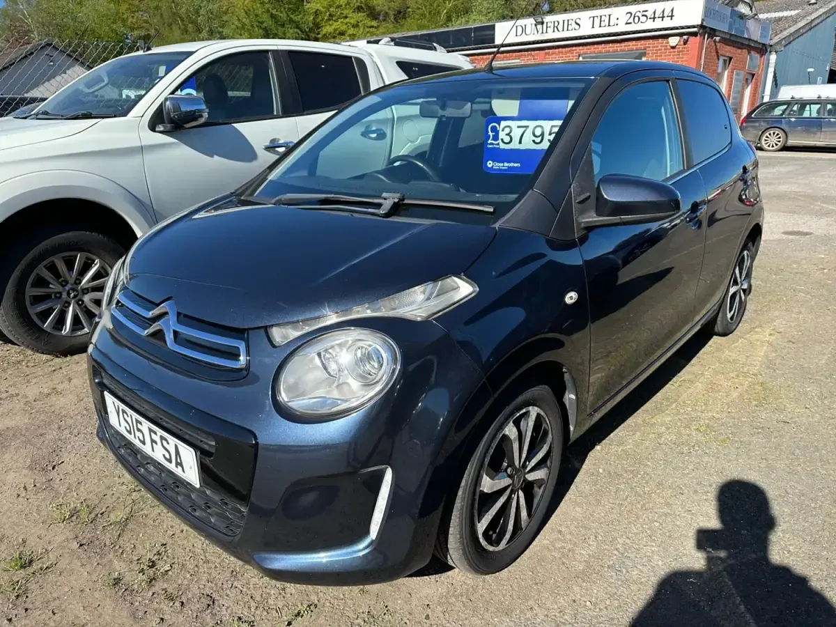 Używany Citroën C1 Flair 68 KM (50 kW) 2015 Niebieski Hatchback
