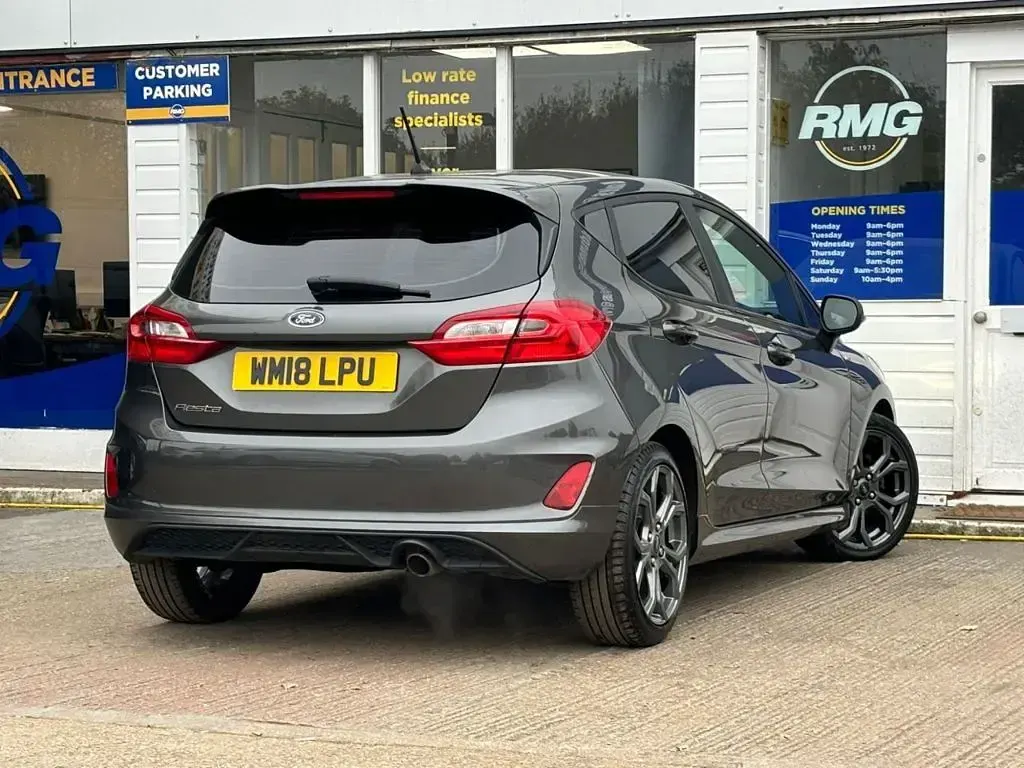 Used Ford Fiesta ST-Line 140 HP (102 kW) 2018 Grey Hatchback