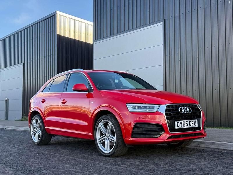 Used Audi Q3 S-line plus 184 HP (135 kW) 2015 Red SUV