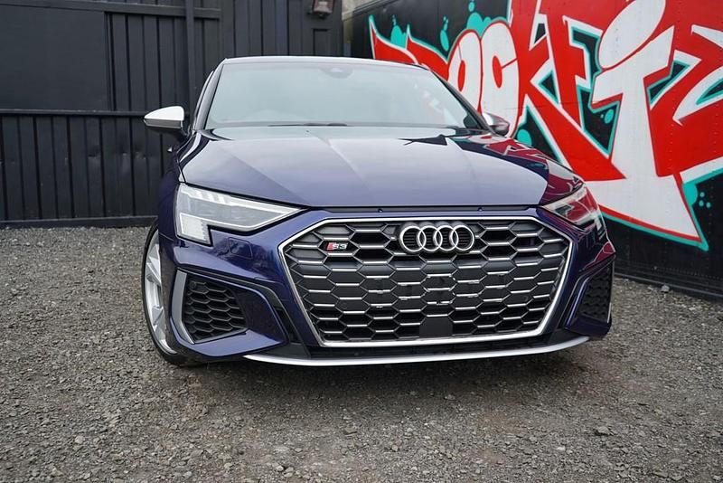 Used Audi S3 Sportback Design 310 HP (228 kW) 2021 Blue Hatchback