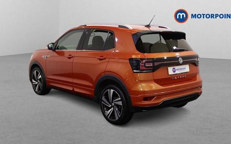 Used VW T-Cross R-line 116 HP (85 kW) 2019 Orange SUV