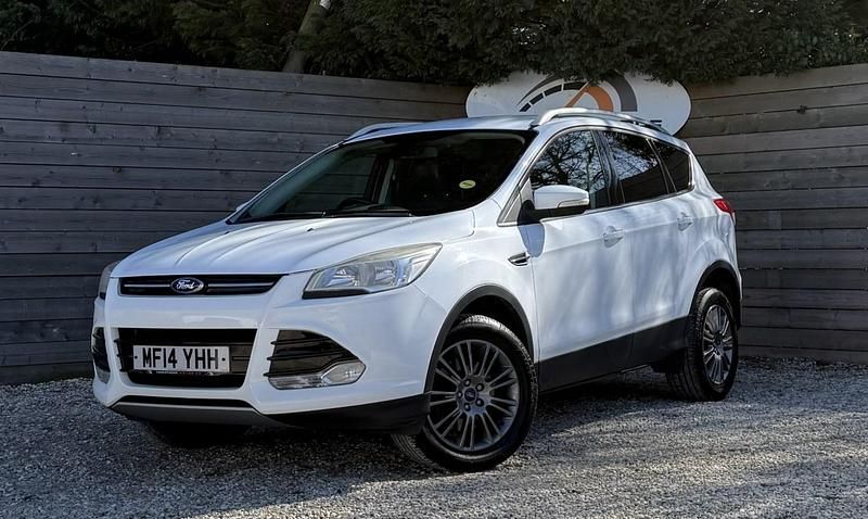 Used Ford Kuga Titanium 140 HP (102 kW) 2014 White SUV