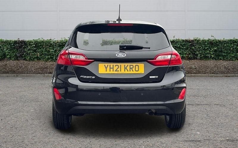 Used Ford Fiesta Titanium 125 HP (91 kW) 2021 Black Hatchback