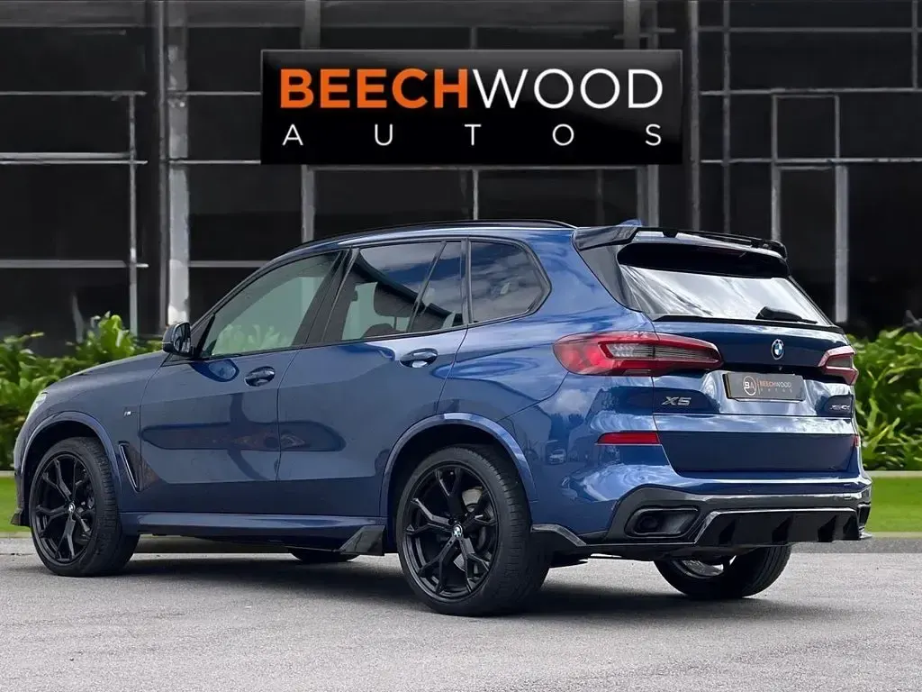 Used BMW X5 M Sport 340 HP (250 kW) 2021 Blue SUV