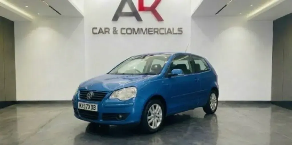 Usado VW Polo S 60 HP (44 kW) 2008 Azul Citadino