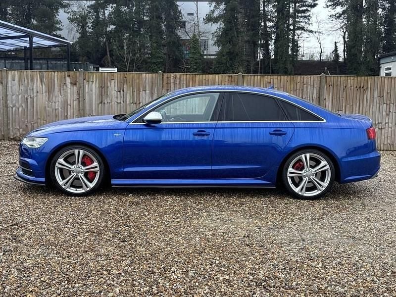Used Audi S6 Design 450 HP (330 kW) 2017 Blue Sedan