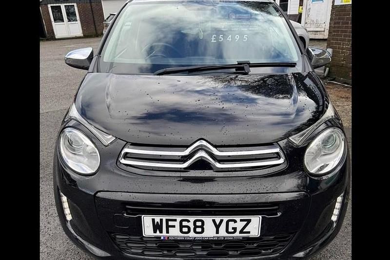 Used Citroën C1 Flair 72 HP (52 kW) 2018 Black Hatchback