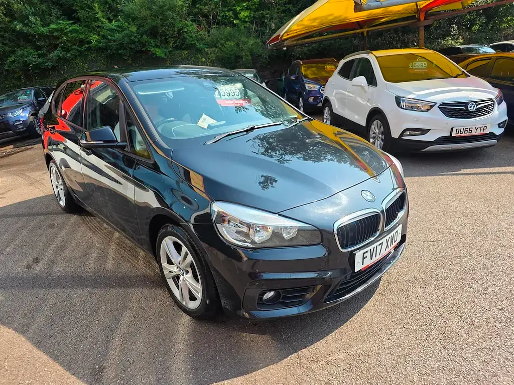 Used BMW 216 Active Tourer 116 HP (85 kW) 2017 Black MPV