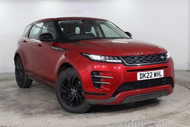 Used Land Rover Range Rover evoque R-Dynamic 163 HP (119 kW) 2022 Red SUV