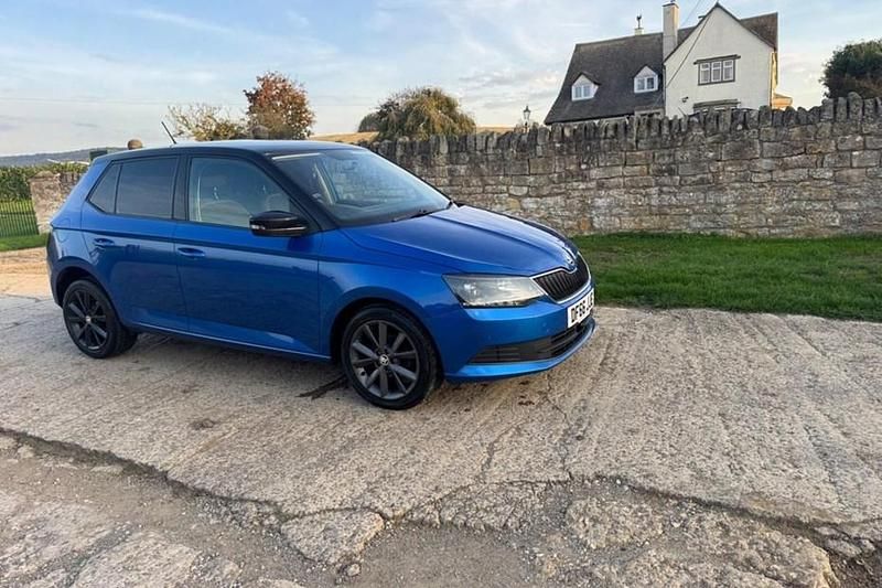 Used Skoda Fabia Colour Edition 2016 Blue Hatchback