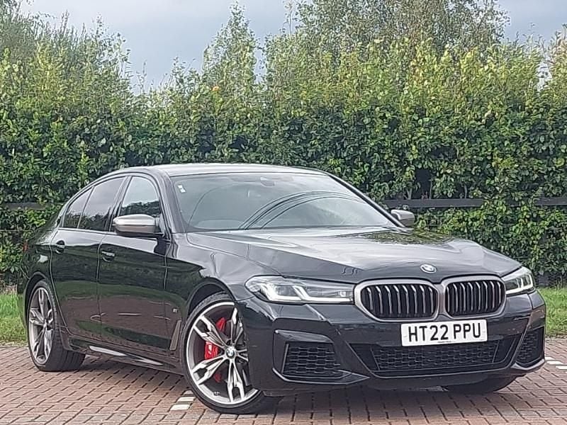 Black Used 2022 BMW M550 Comfort Edition Sedan | £41,998 (Super price) - Image 1/4
