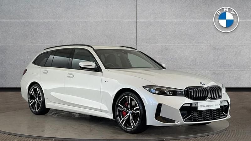 White Used 2024 BMW 320 M Sport Estate | £36,990 - Image 1/4