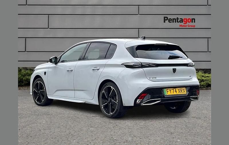 Used Peugeot e-308 GTi 114 kW (156 HP) 2024 White Hatchback