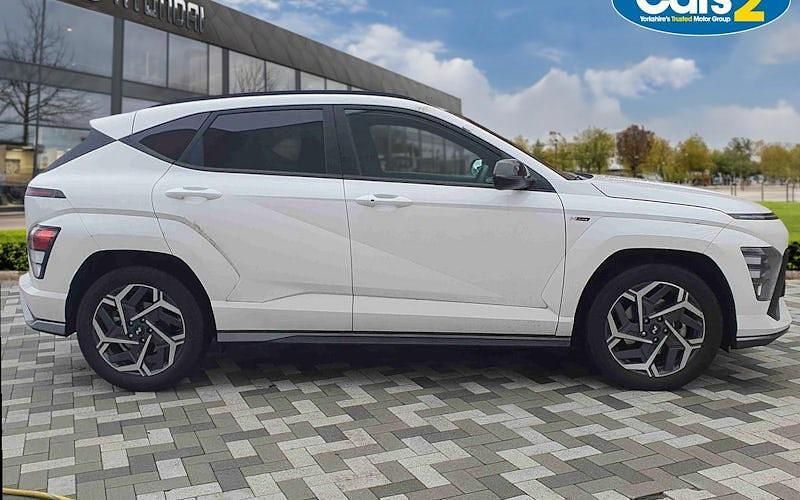 Used Hyundai Kona N Line 129 HP (94 kW) 2025 White SUV