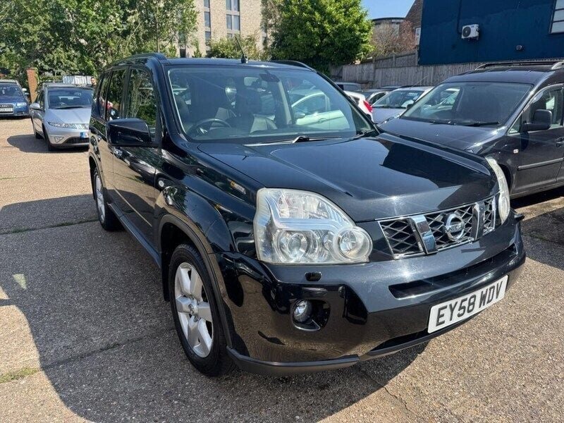 Black Used 2009 Nissan X-Trail SUV | £3,995 (Fair price) - Image 1/4