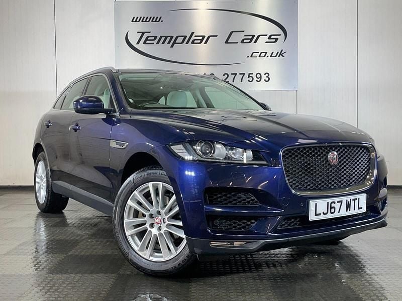 Used Jaguar F-Pace Portfolio 250 HP (183 kW) 2017 Blue SUV