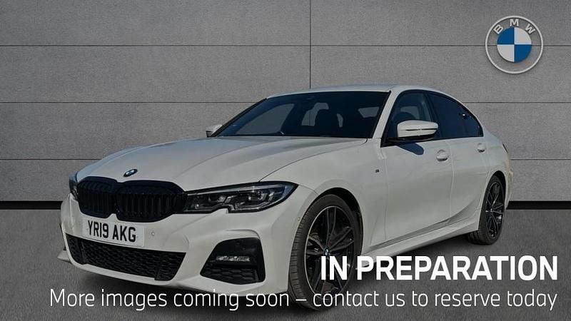 Used BMW 330 M Sport 254 HP (186 kW) 2019 White Sedan